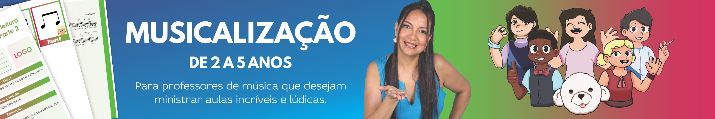 Musicalização de 2 a 5 anos
